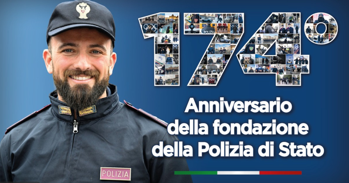 174°-anniversario- Polizia- di-Stato